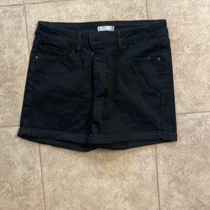 Lauren Conrad Black Denim Shorts